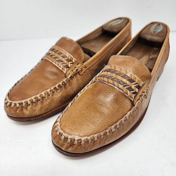 Bally Other - Bally "Cannes" Tan Leather Moccasin Loafer, Men's 11M
